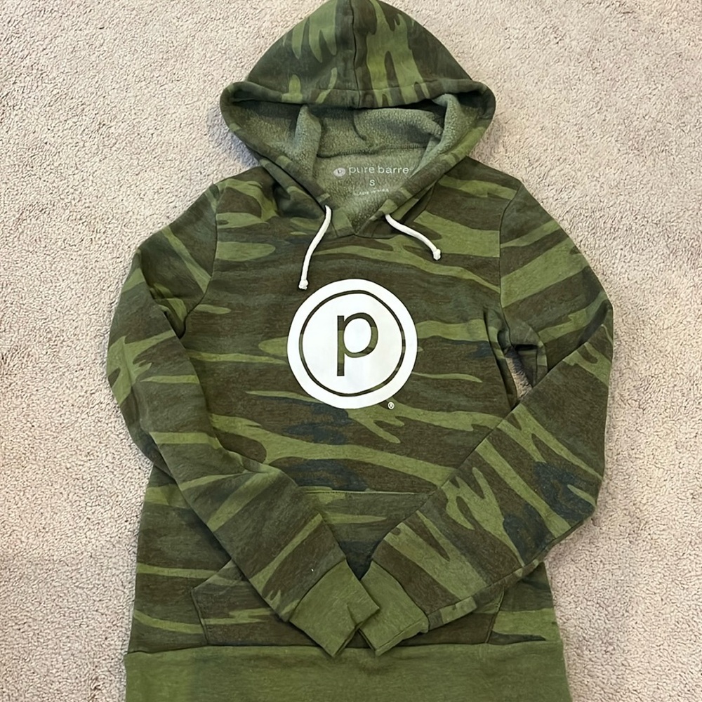 Pure Barre Camo Hoodie
